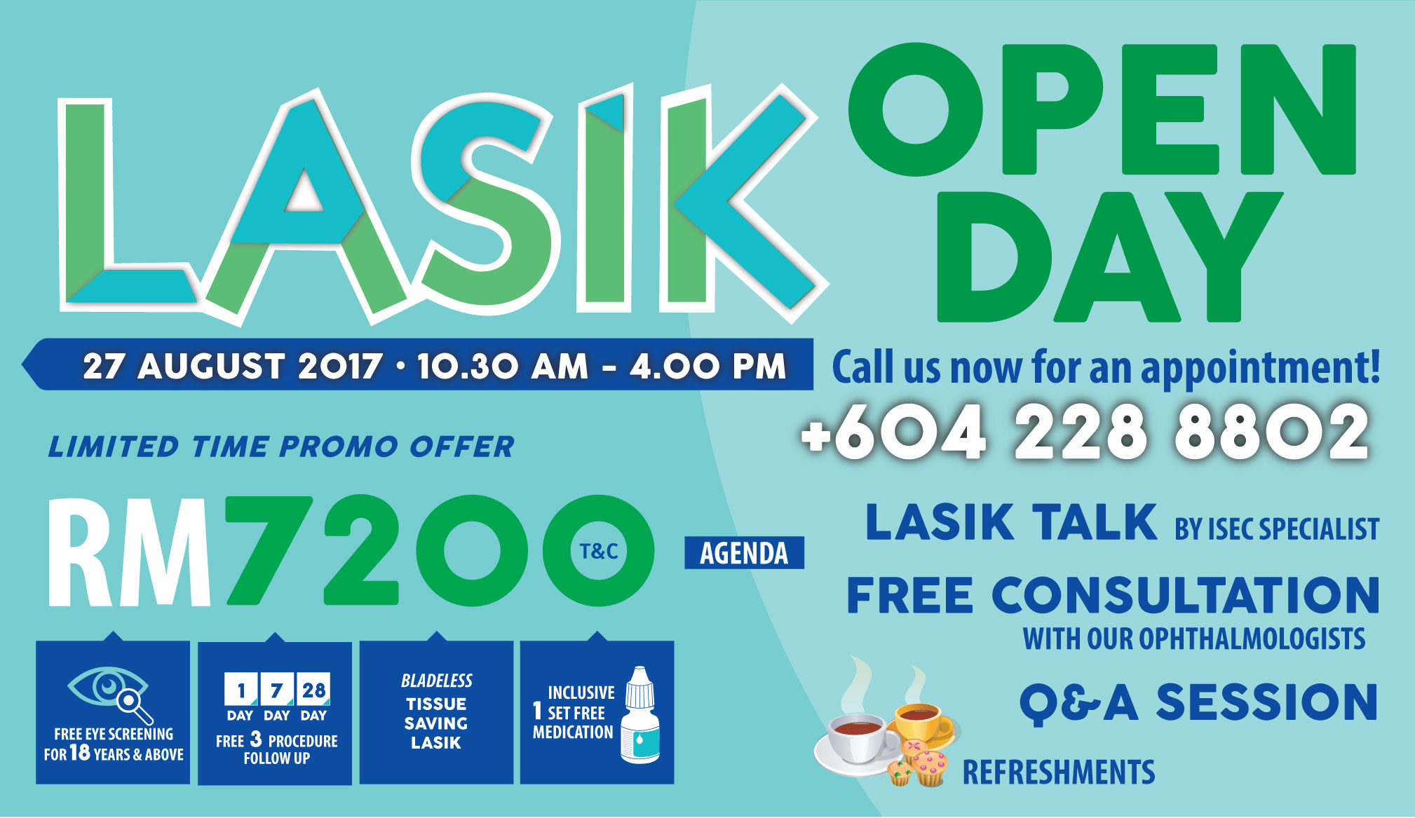 Lasik Open Day International Specialist Eye Centre Malaysia